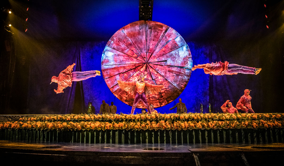 Cirque du Soleil's 'LUZIA' features a cast of charismatic, lushly costumed performers. Photo: Anne Colliard / supplied