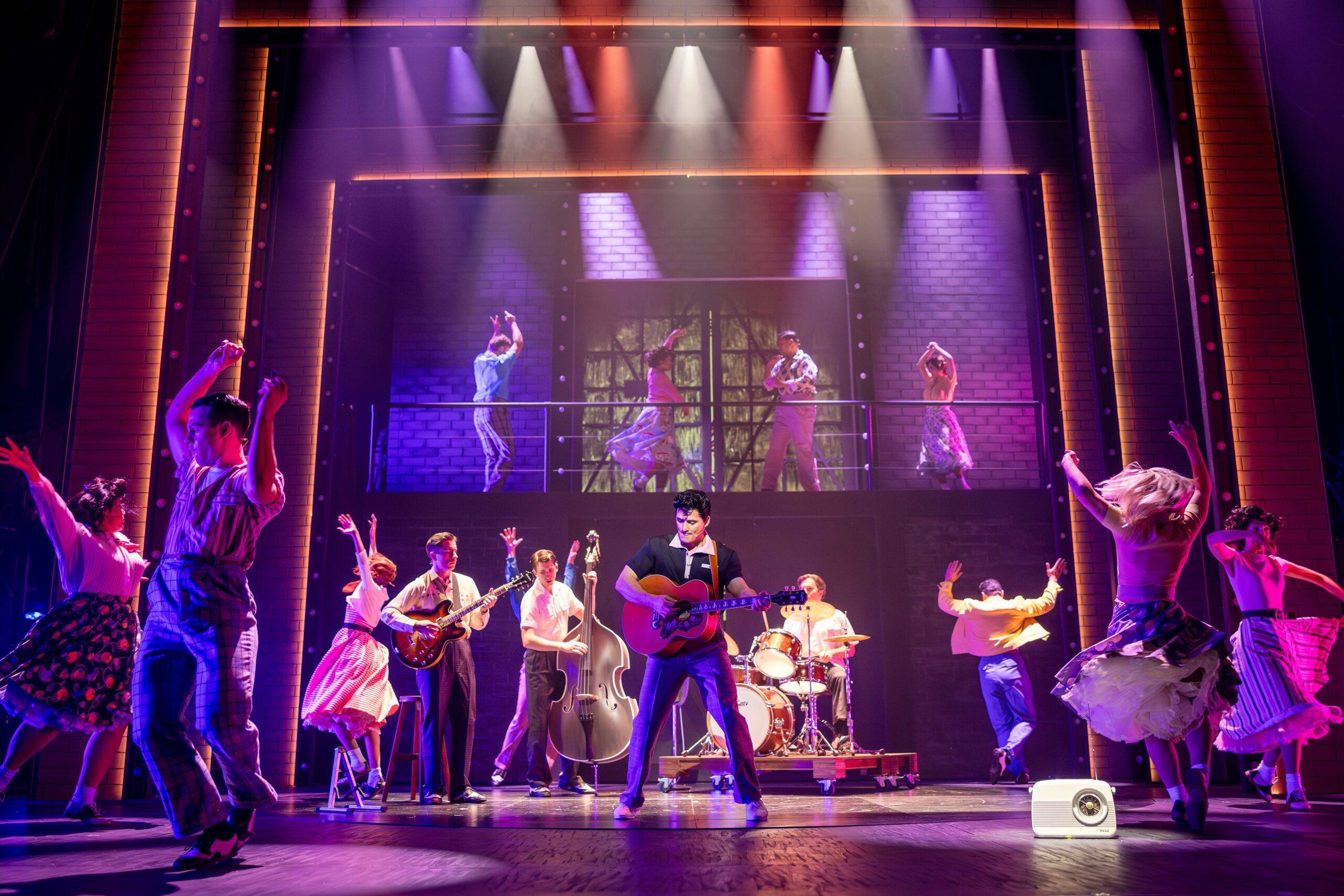 The hit show Elvis A Musical Revolution is about to hit the stage at HOTA on the Gold Coast : photo by Daniel Boud