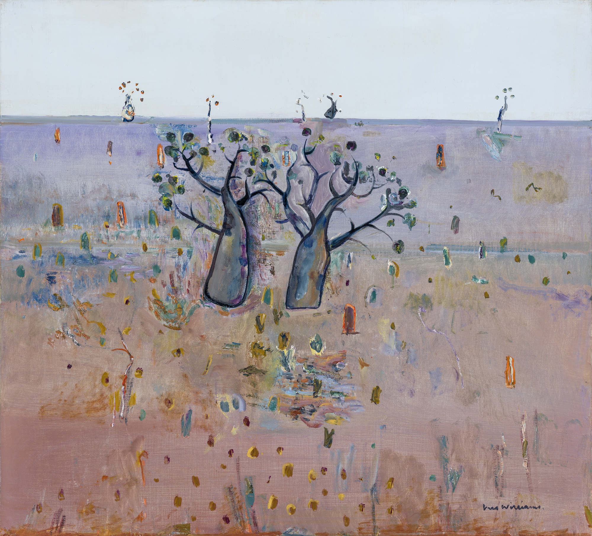 Thumbnail for Rare and precious – iconic works by Australian artist Fred Williams on show