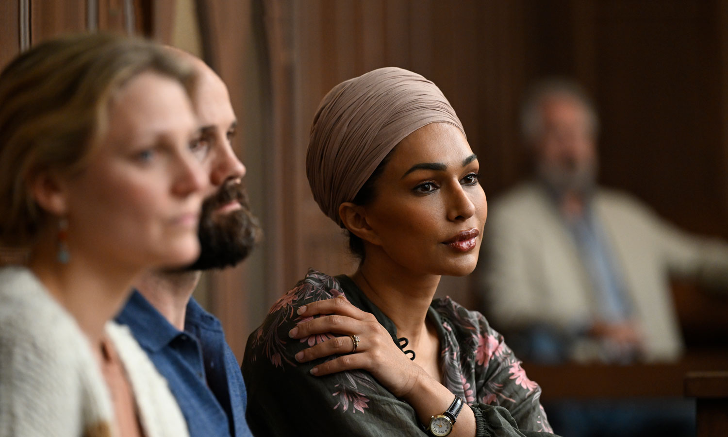 Sharon Johal as juror Parvinder Sangar in the new season of 'The Twelve'. Photo: David Dare Parker / Binge