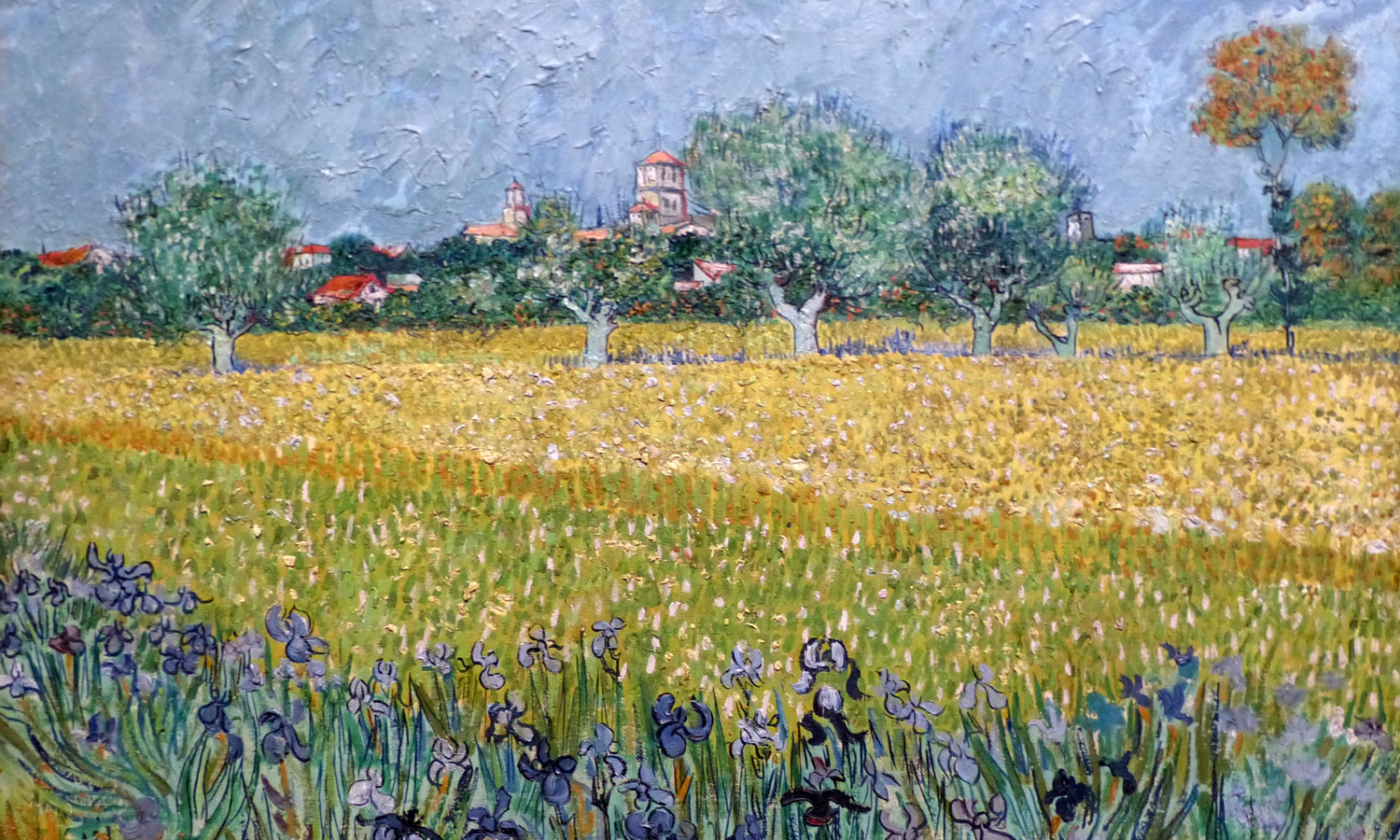 Thumbnail for Poem: Arles Blue
