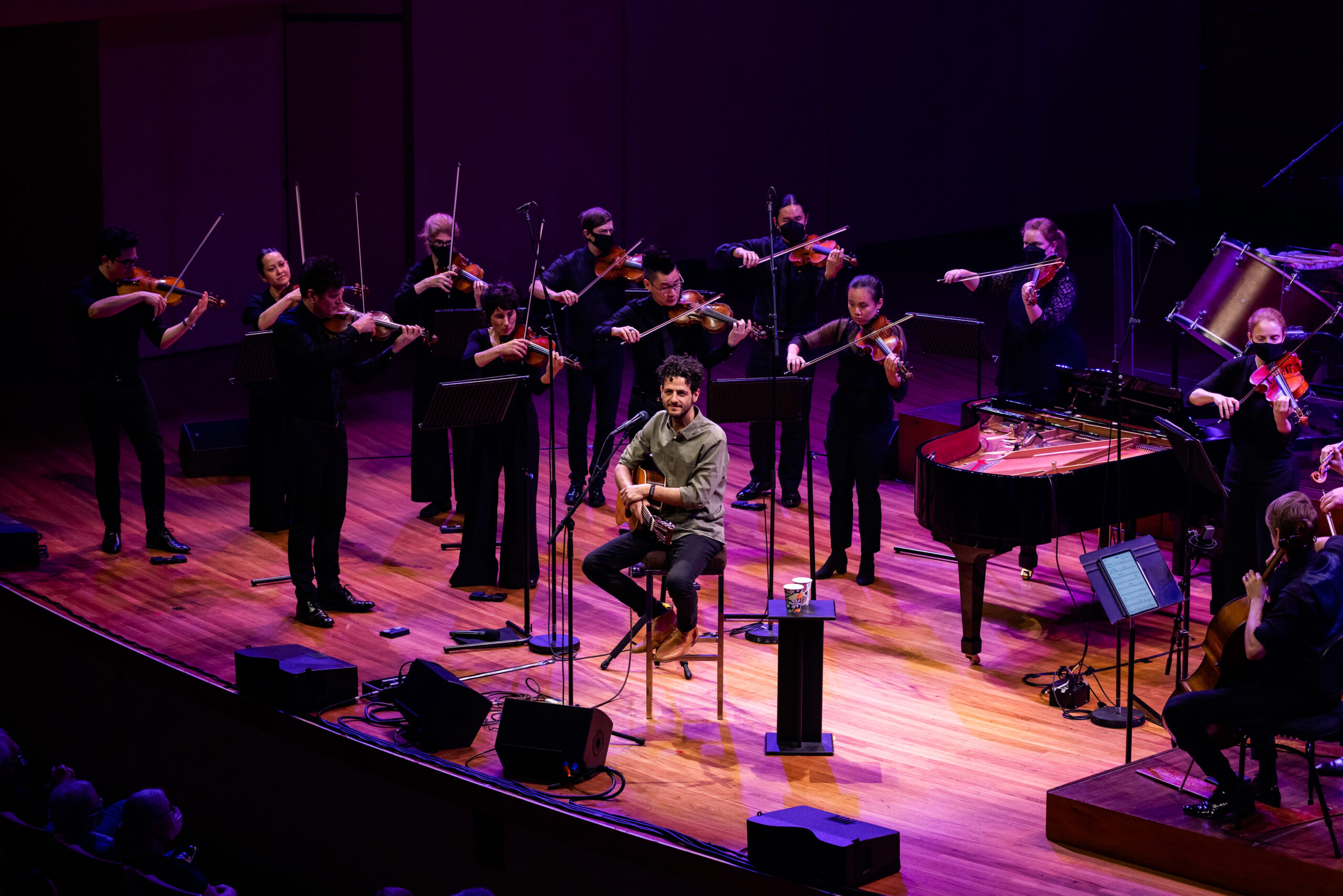 Lior and Camerata are collaborating once again for what promises to be a moving concert at this year's Brisbane Festival. Photo: Alex Jamieson