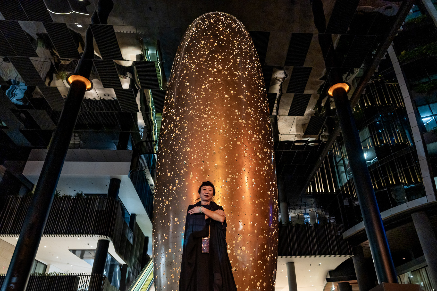 Thumbnail for Starlight express: Lindy Lee’s cosmic sculpture lights up Queen’s Wharf