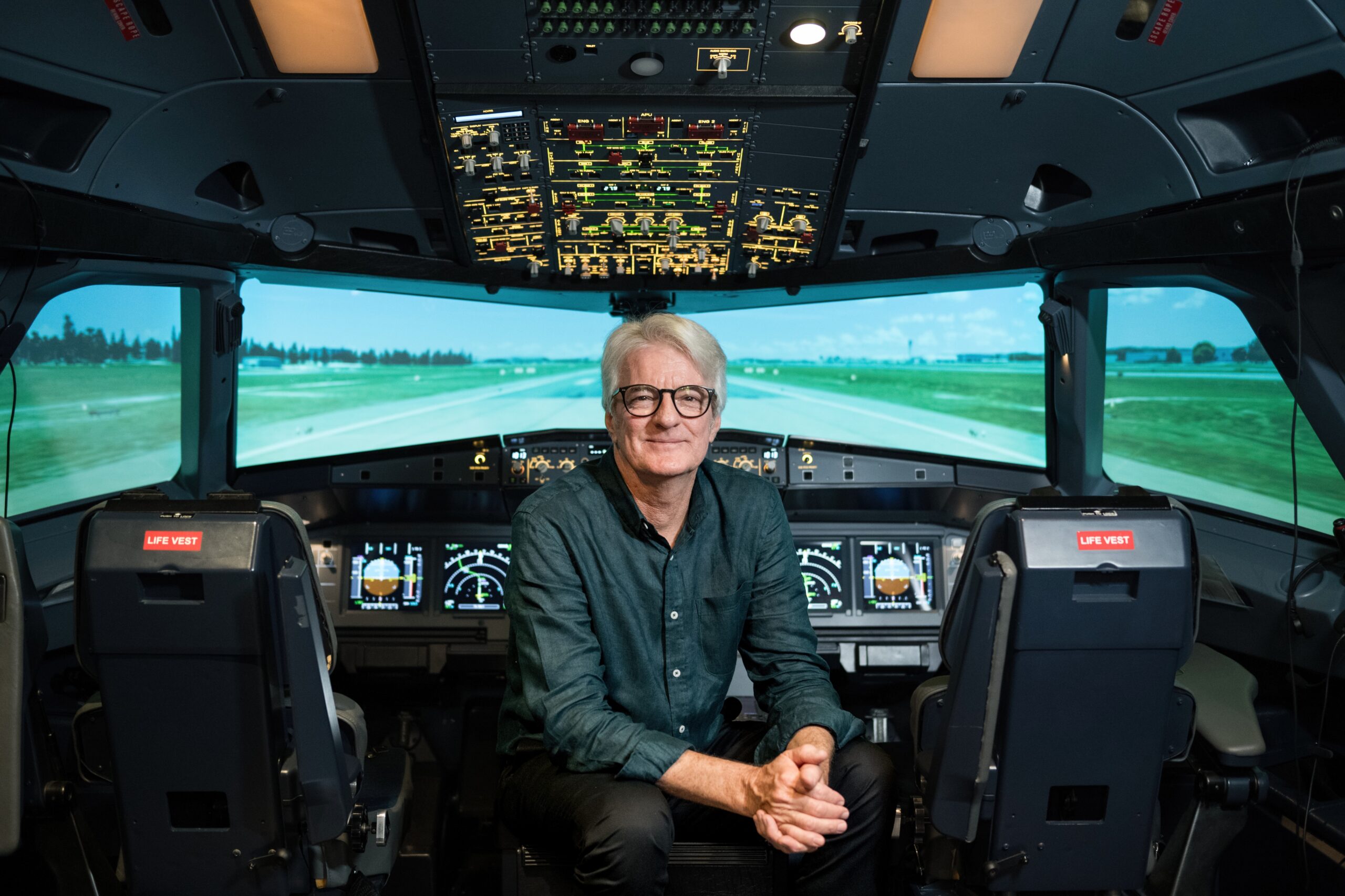 Chris Smith has learnt a lot over four decades as a pilot and now he shares his experience in his book  Leadership at 43000 Feet.