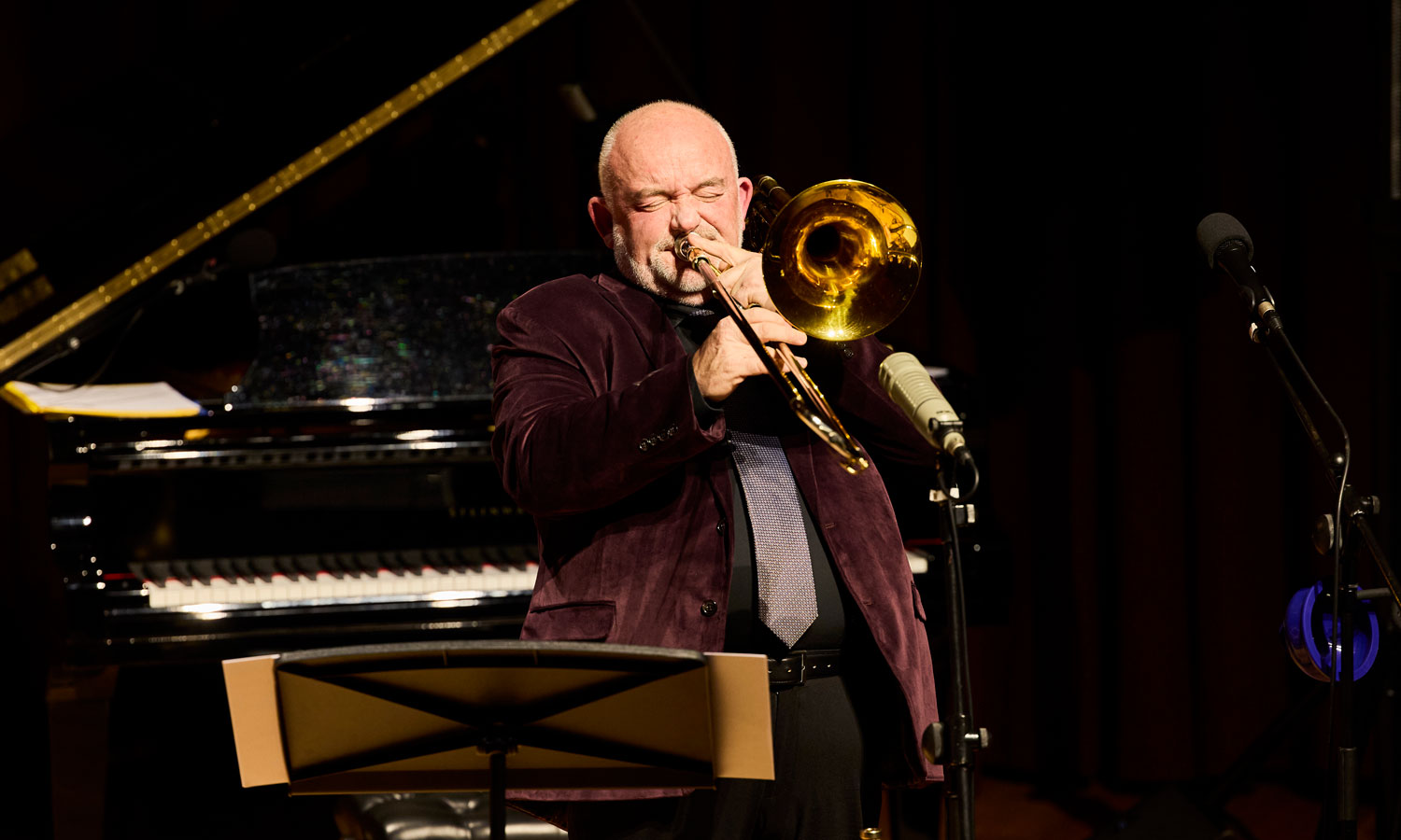 James Morrison performed in a series of concerts which he curated for the 'Collaboration' series at UKARIA. Photo: Claudio Raschella / supplied