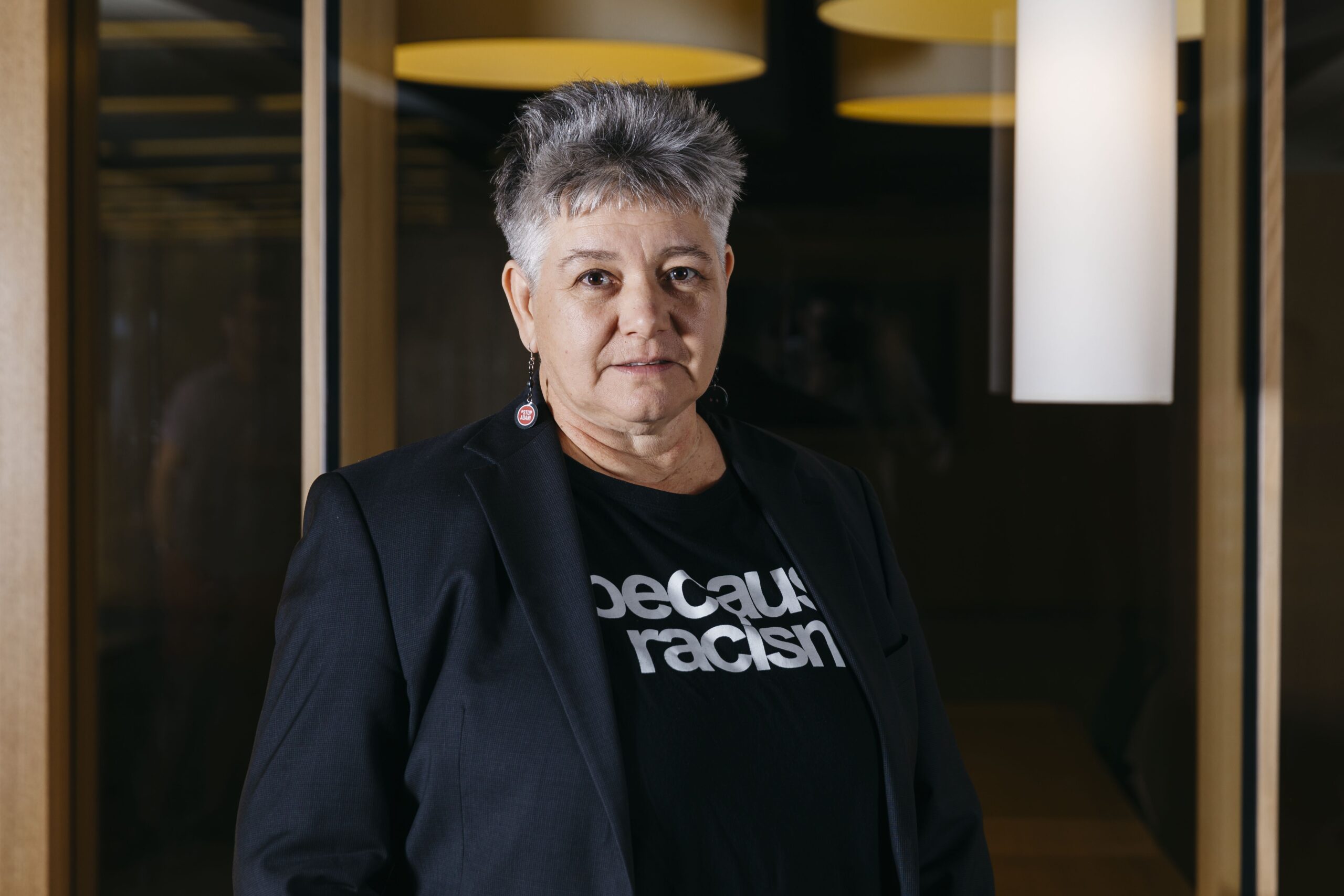 Melissa Lucashenko has taken out the top gong at this year's Queensland Literary Awards. Photo: Joe Ruckli