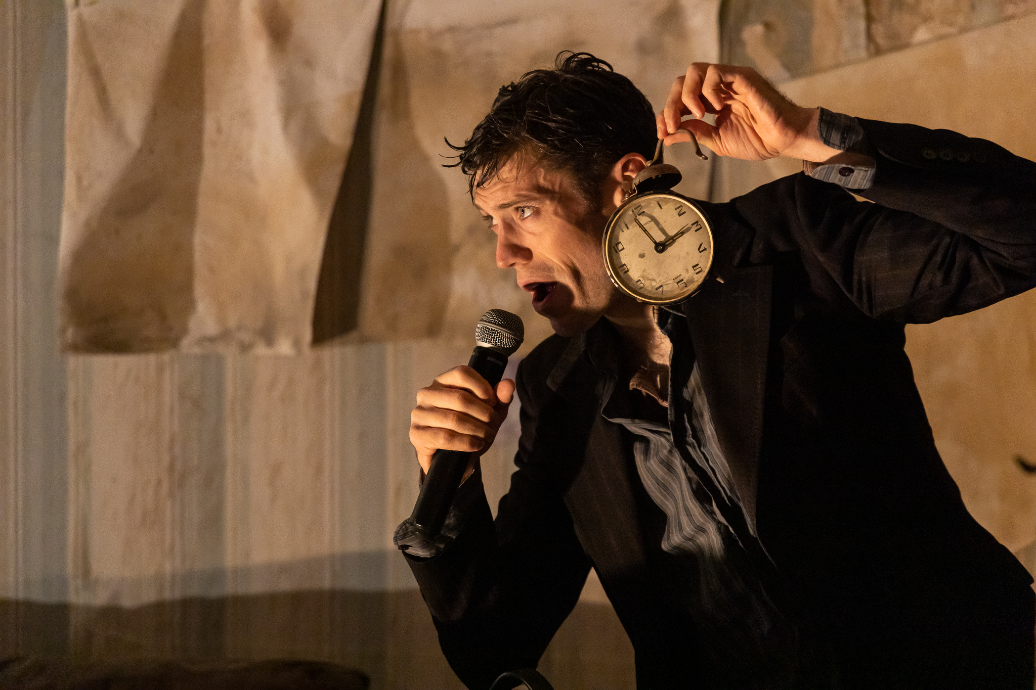 Luke Murphy is the writer, director, choreographer and one of the stars of Volcano at Brisbane Festival.