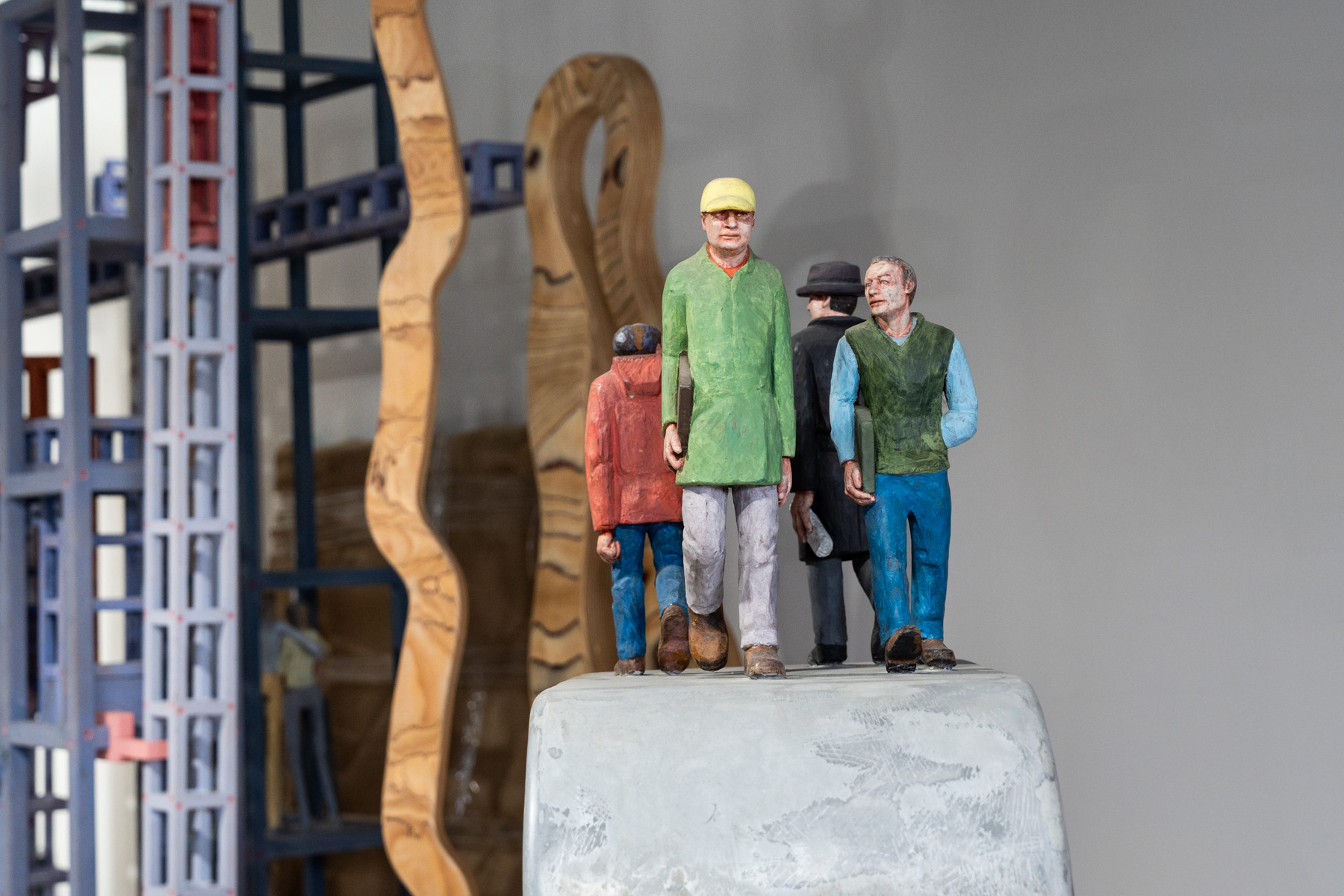 Stephen Hart's sculpture Still Moving III features in the exhibition Evidence of Scale IV, now showing at FireWorks Gallery in Bowen Hills.